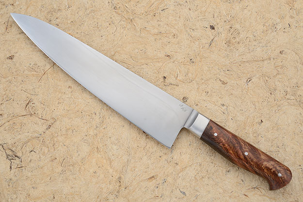 Chef's Knife (Gyuto) with Snakeskin Sycamore (10