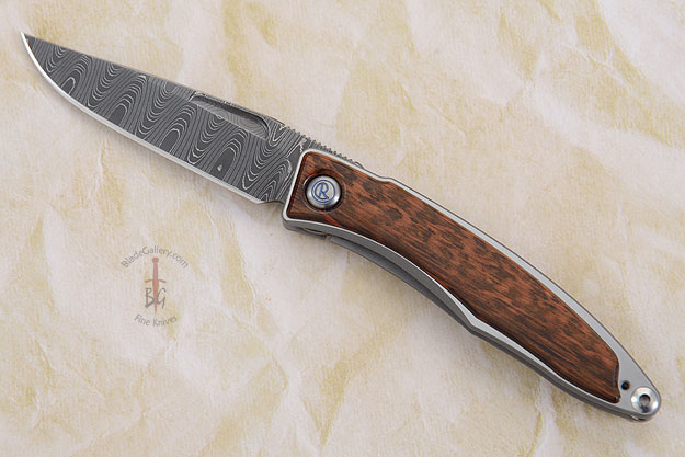 Mnandi with Snakewood and Laddered Damascus