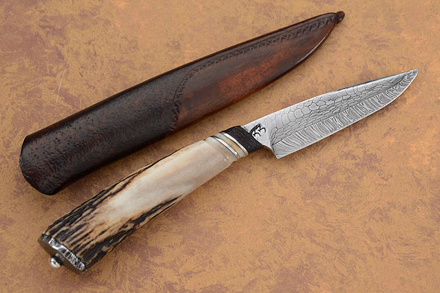 Snakeskin Damascus Bird and Trout
