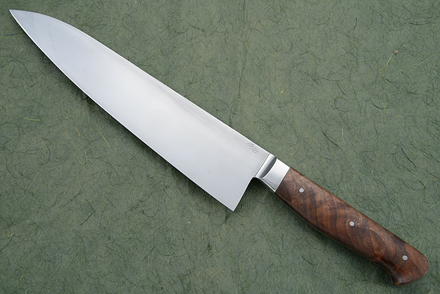Chef's Knife (Gyuto) with Walnut (9-1/2 in.)