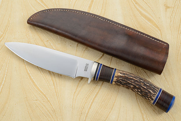 Hunting Knife with Stag