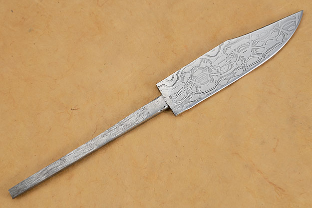 Mosaic Damascus Blade (4-1/8 in)