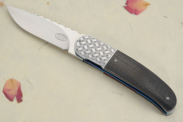 LL06 Front Flipper with Engraving and Carbon Fiber (IKBS)