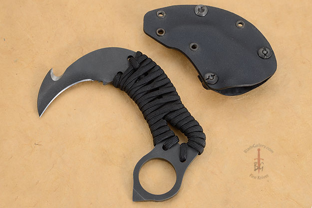 Karambit - Single Edge - with Cord Wrap and Caswell