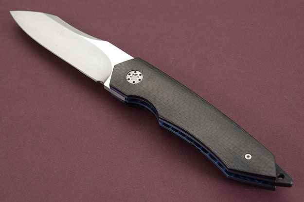Tactical Folder with Carbon Fiber and MoonGlow II (IKBS)