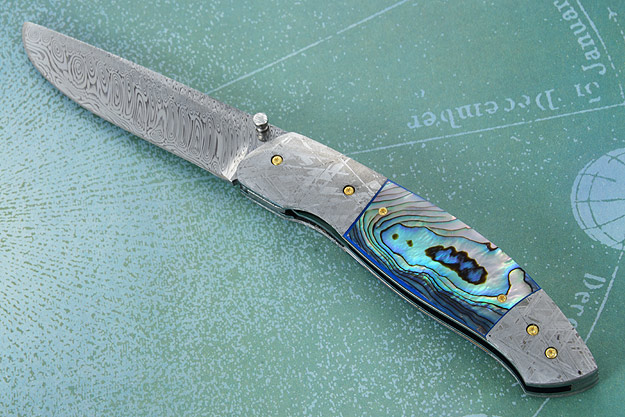 LL-X Folder with Meteorite and Abalone