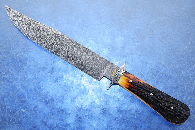 Mosaic Bowie with Amber Stag