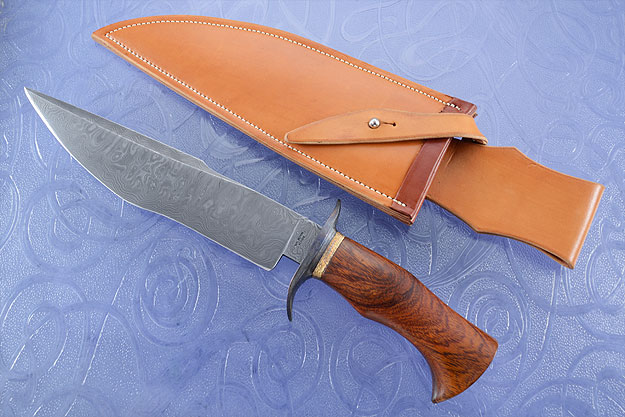 Harpoon Tip Bowie with Ironwood