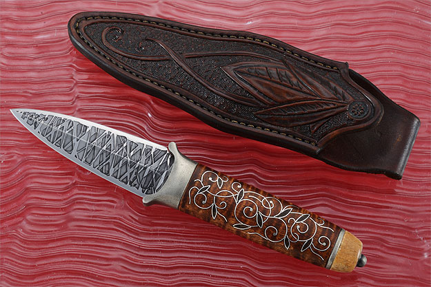 Twisted Vines Dagger with Maple and Steller's Sea Cow