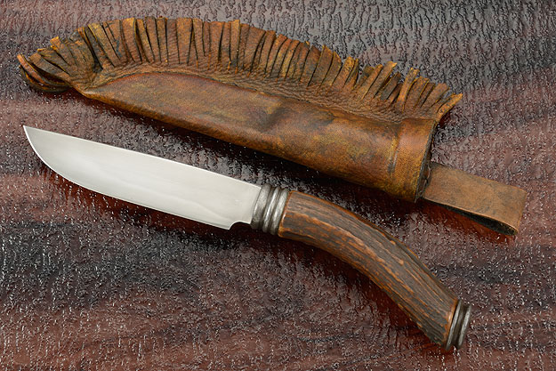 Field Knife with Stag