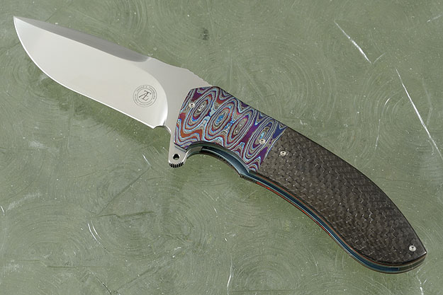 L50 Flipper with Carbon Fiber and Timascus (IKBS)