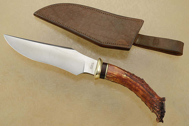 Recurve Bowie with Stag