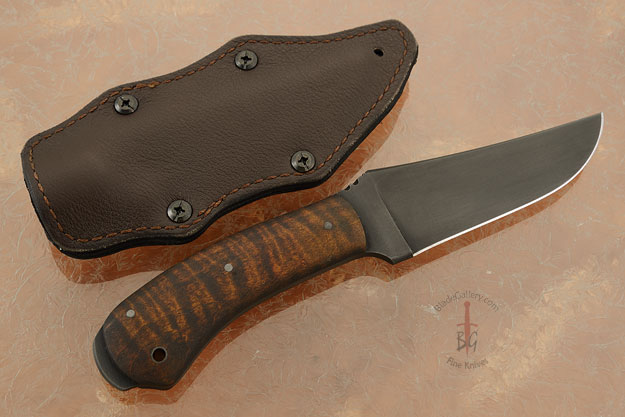 Crusher Belt Knife with Maple