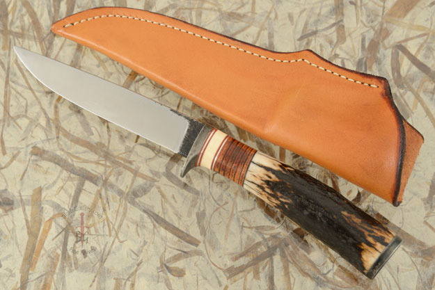 Field Knife with Stag