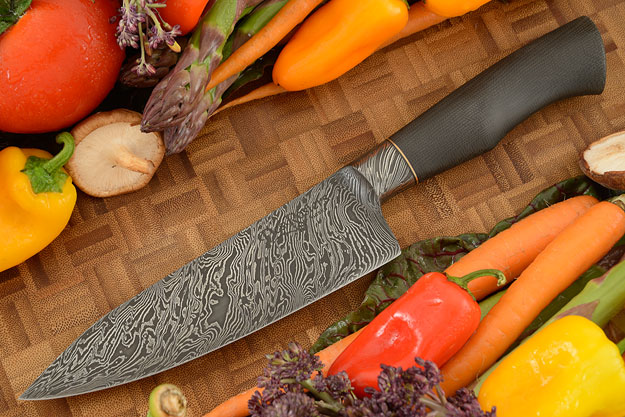 Integral Damascus Chef's Knife (6-1/8