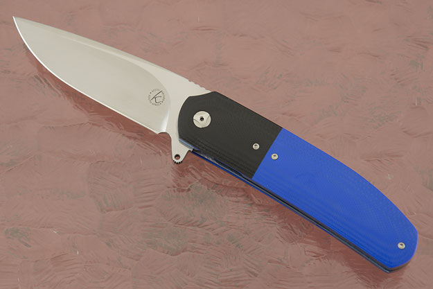 K1 Flipper with Blue and Black G10 (IKBS)