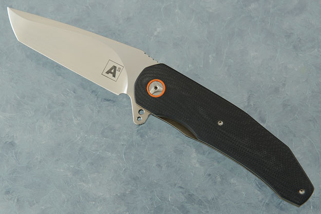A5 Tanto Flipper with Black and Orange G10 (IKBS)