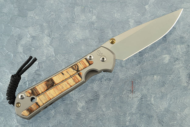 Large Sebenza 21 with Spalted Beech - Left Handed