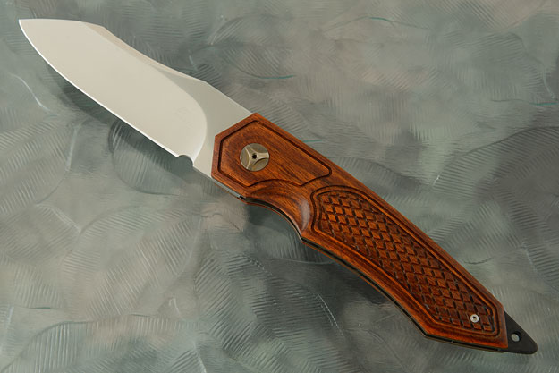Simba Tactical Front Flipper with Checkered Diamond Wood and MoonGlow II (IKBS)