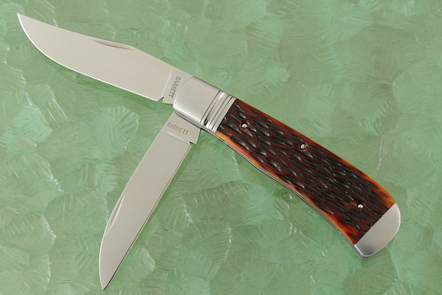Two-Blade Trapper with Jigged Bone