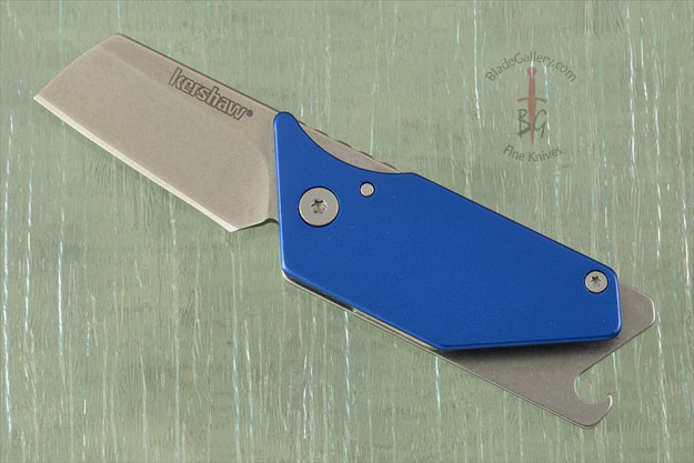 Pub (4036BLUX) Utility Key Ring Knife with Blue Aluminum