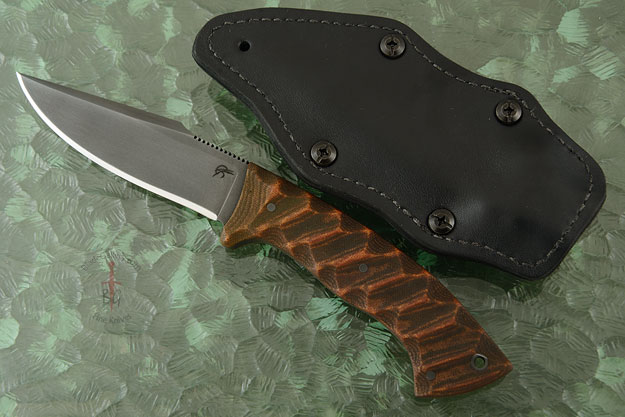 Pathfinder with Sculpted Relic Tan Micarta (Jason Knight Collaboration)