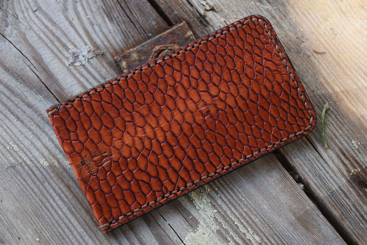 Folding Knife Pouch - Beaver Tail Leather