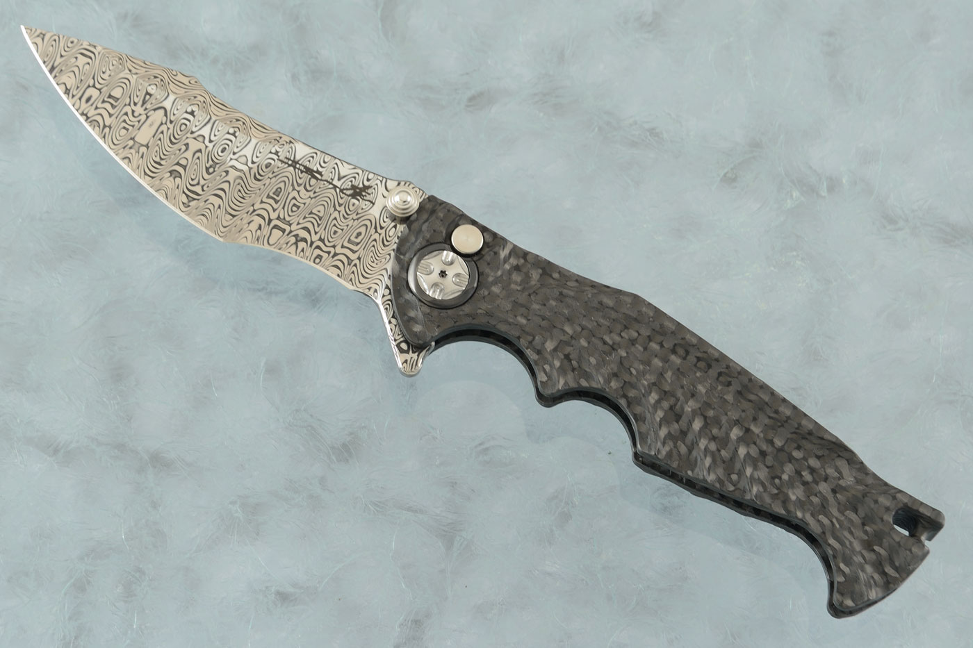 Tighe Breaker 3.5 Integral with Carbon Fiber and Damasteel