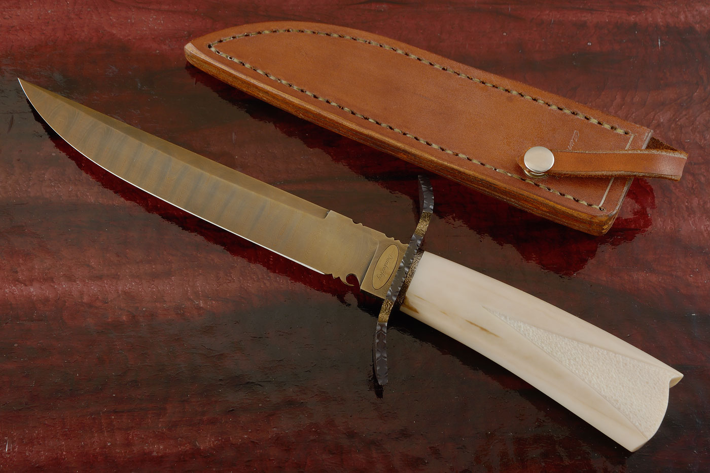S-Guard Bowie with Ancient Walrus Ivory